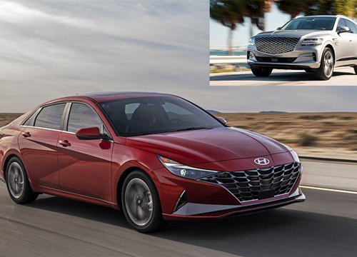 Triệu hồi Hyundai Elantra và Genesis GV80 vì cơ cấu căng dây an toàn có thể phát nổ