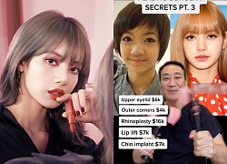 4 thành viên Black Pink đều sử dụng &#8220;dao kéo&#8221;, Lisa thẩm mỹ nhiều nhất