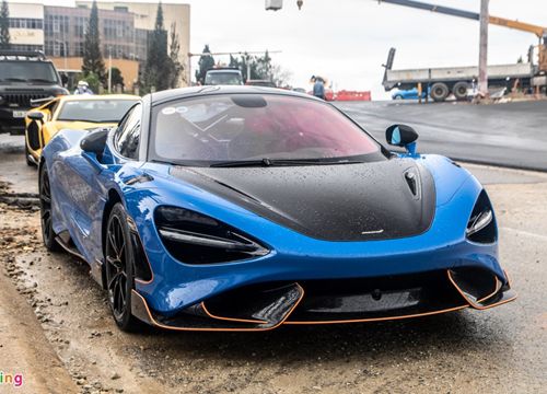 Cận cảnh McLaren 765LT màu độc tại TP.HCM