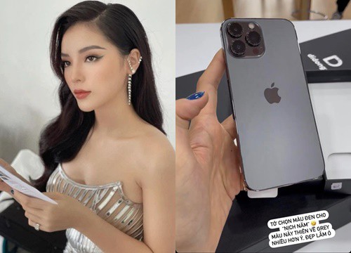 Kỳ Duyên khoe tậu iPhone 13, không chọn màu hồng hay xanh đang cực hot mà chỉ quan tâm tới một điều đặc biệt này!