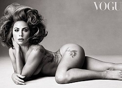 Lady Gaga gây sốc khi chụp ảnh khỏa thân 100%