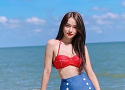 Lâu lắm mới được ngắm body 'sắc lẹm' của Hoa hậu chuyển giới Hương Giang khi diện bikini