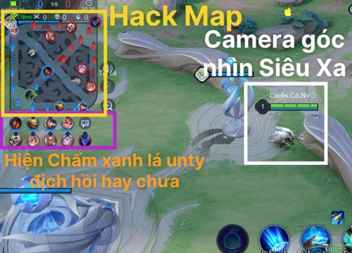 Liên Quân Mobile: Hack map "tiến hóa" với hàng loạt tính năng mới cực bá đạo