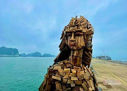 Ngắm tác phẩm điêu khắc 'Halong Zero Waste - Hạ Long không rác thải'