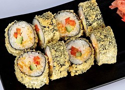 Sushi chiên giòn càng ăn càng mê