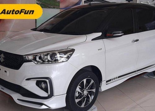 Suzuki Ertiga Limited Edition 2021 lộ diện, có nóc xe màu đen