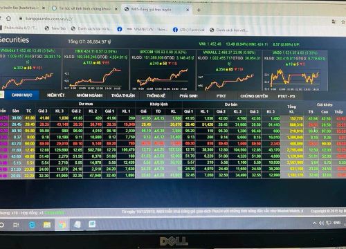 Thị trường chứng khoán lập mốc đỉnh mới, VN-Index tăng 13,5 điểm