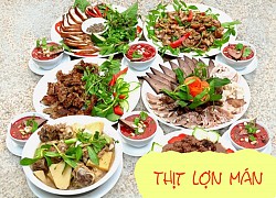 Thịt lợn mán Hòa Bình đặc sản của đồng bào Mường