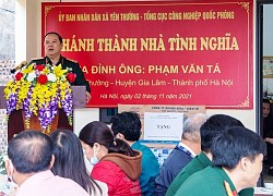 Tổng cục Công nghiệp Quốc phòng tặng nhà tình nghĩa cho gia đình thân nhân liệt sỹ