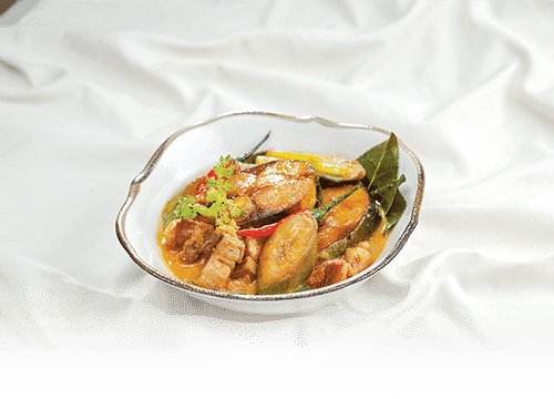 Cá kho chuối xanh