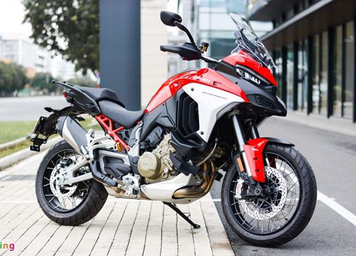 Cận cảnh Ducati Multistrada V4 S thế hệ mới tại Việt Nam