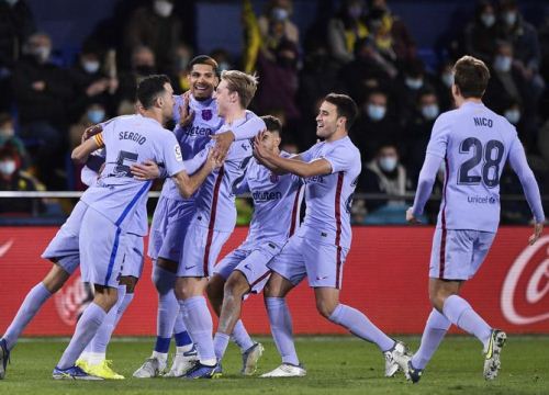 Tường thuật Villarreal 1-3 Barca vòng 15 La Liga