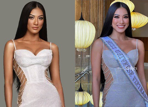 Kim Duyên "lộ nguyên hình" ở Miss Universe khi không có app chỉnh sửa ảnh?