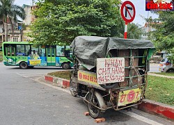 Ngăn chặn 'hung thần' xe 3 bánh chở quá khổ dịp cuối năm