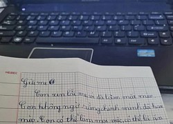 Cô bé viết tâm thư gửi mẹ sau khi làm mất mèo, câu nào cũng ngọt xớt bảo sao mẹ không nỡ phạt!