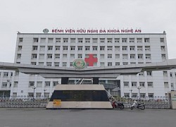 Bệnh viện Nghệ An phong tỏa 8 khoa