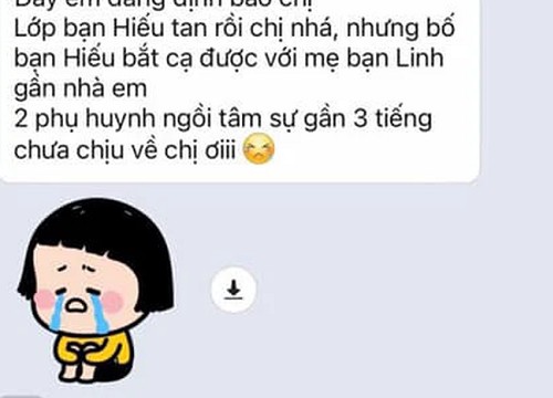 Bố đón con tan học cả tiếng không về, mẹ đang lo sốt vó thì nhận được 1 tin nhắn của cô giáo: Đọc từng chữ mà tức điên người