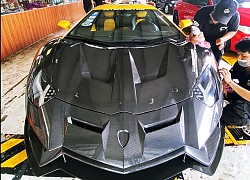 Đại gia Việt chơi trội: Tháo sạch Lamborghini Aventador, lột xác bằng gói độ carbon khủng đầu tiên, chuẩn bị cho 'bữa tiệc siêu xe' VietRally