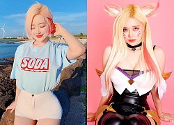 DJ Soda hóa thân thành hồ ly K/DA Ahri siêu quyến rũ, khiến anh em game thủ tình nguyện bị "ăn chưởng"