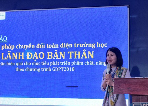 Hiệu trưởng làm gì để triển khai chương trình giáo dục phổ thông mới thành công