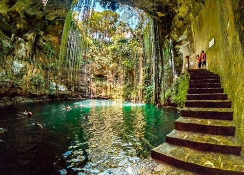 Khám phá hồ Ik Kil Cenote - 'nơi ở của những ngọn gió' trên bán đảo Yucatan