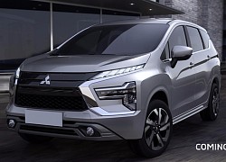 Mitsubishi Xpander 2022 tung teaser chính thức hé lộ nguyên thiết kế mới