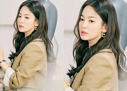 Nàng mặt vuông góc cạnh hãy để kiểu tóc mái chữ S để xinh như Song Hye Kyo và Shin Min Ah