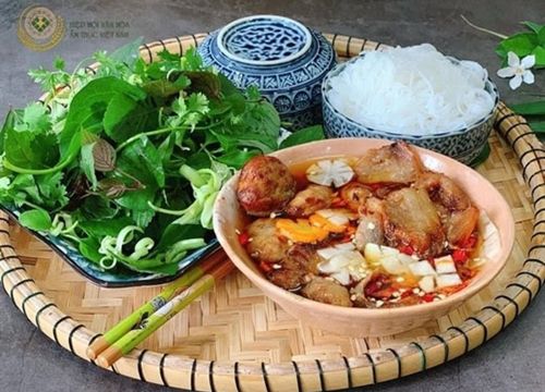 Bún chả chuẩn vị Hà thành