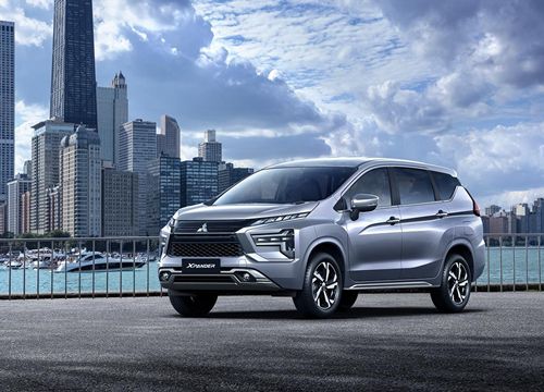 Mitsubishi Xpander 2022 chuyển sang dùng hộp số CVT, thêm phanh tay điện