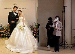 Đám cưới hoành tráng của Lee Ji Hoon và vợ kém 14 tuổi: Cô dâu xinh xắn khoe vòng 1 khủng, IU lộ diện với vai trò đặc biệt