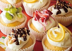 Cách làm cupcake đơn giản, dễ làm, bánh xốp mịn và không bị khô