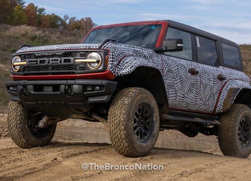 Ford Bronco Raptor lộ diện hoàn chỉnh: Chủ bài doanh số mới, hầm hố như F-150 Raptor