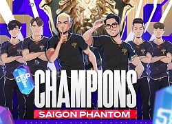 Khoảnh khắc oà khóc đầy cảm xúc của các thành viên Saigon Phantom sau khi lên ngôi vô địch Đấu Trường Danh Vọng mùa Đông 2021