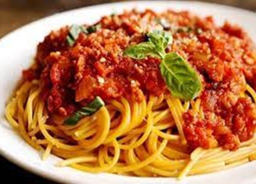 Mì Spaghetti xốt chay