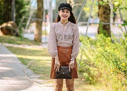 Mê mẩn với loạt outfit trẻ trung, &#039;hack tuổi&#039; của mẹ U40 xinh như Chi Pu ở Hà Nội