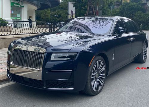 Tóm gọn Rolls-Royce Ghost 2021 màu độc nhất Việt Nam: Âm thầm về nước, chưa ra biển nhưng chăm chỉ lượn phố nhất