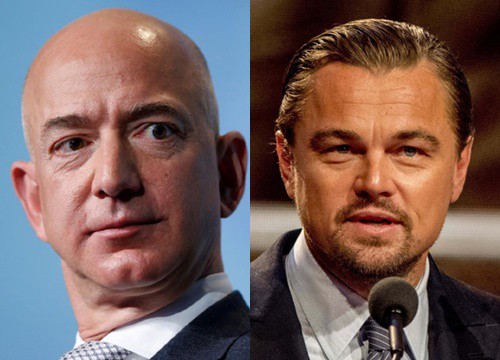 Tỷ phú Jeff Bezos nhắc nhở Leonardo DiCaprio