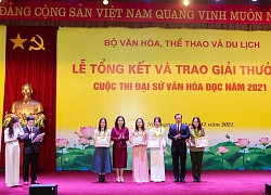 3 nữ sinh được vinh danh Đại sứ Văn hóa đọc tiêu biểu 2021