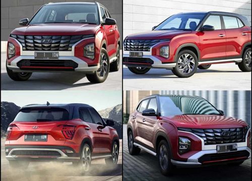 Cận cảnh Hyundai Creta 2022 trước khi ra mắt