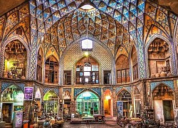 Cảnh đẹp ngỡ ngàng trong chợ cổ ở Iran