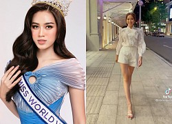 Hoa hậu Đỗ Thị Hà thần thái ngút ngàn, catwalk đầy tự tin trên phố