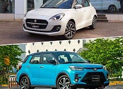 Hơn 500 triệu, mua Toyota Raize hay Suzuki Swift?