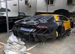 Lamborghini Aventador lột xác dàn ngoài đắt và độc nhất Việt Nam dần lộ diện hoàn chỉnh: Chơi đồ 'full carbon', giống siêu phẩm Centenario