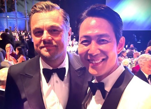 Màn hội ngộ lịch sử: Lee Jung Jae (Squid Game) gặp Leonardo DiCaprio, 2 quý ông sexy nhất showbiz hằn dấu vết lão hoá mà náo loạn nửa triệu fan