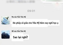 Mẹ nhắn tin xin cho con nghỉ học, bố tự nhiên nhắn thêm 1 câu mà cô giáo sững sờ: Gia đình này có vấn đề à?