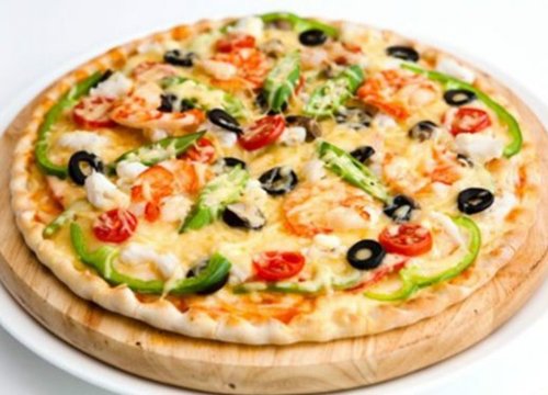 Món bánh pizza chay thanh đạm từ rau củ