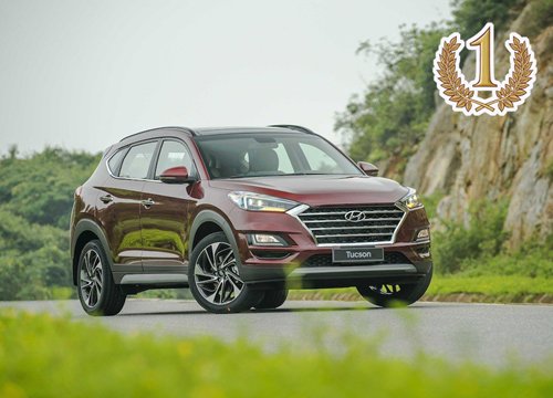 Phân khúc crossover tháng 10/2021: Hyundai Tucson "tiếm ngôi" Hyundai Santa Fe "Lọt sàng xuống nia"