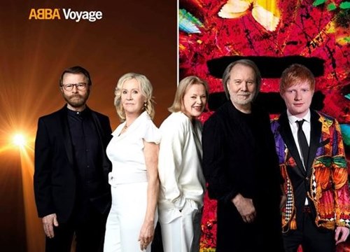 ABBA "gây bão" bảng xếp hạng vương quốc Anh với album "Voyage"