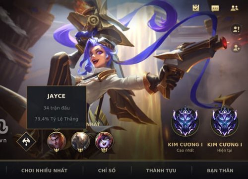 Ca sĩ Lou Hoàng khoe cày LMHT Tốc Chiến, Top 1 Jayce chứ chẳng đùa