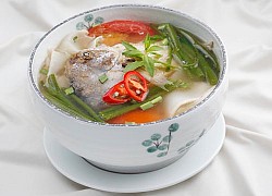 Canh cá rau muống